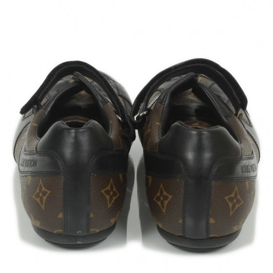 Louis Vuitton Calfskin Monogram Macassar Globe Trotter Sneakers 11 3 of 11