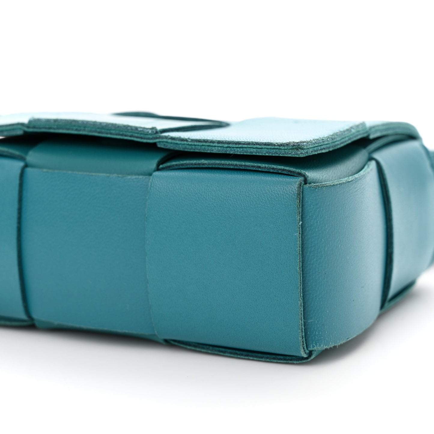 Lambskin Maxi Intrecciato Extra Mini Cassette Crossbody Bag Blaster