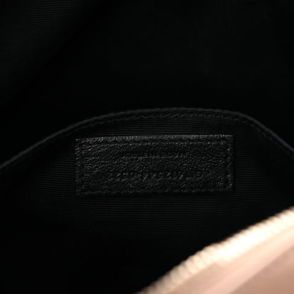 Saint Laurent Calfskin Matelasse Monogram Lou Camera Bag Dark Latte 7 of 12