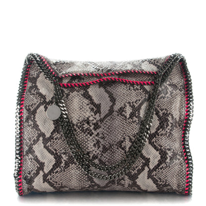 Stella McCartney Eco Python Big Falabella Tote Grey 1 of 10