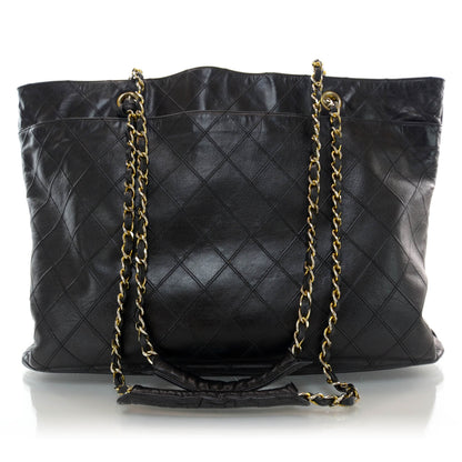 Chanel Calfskin Shopper Tote Black 3 of 8