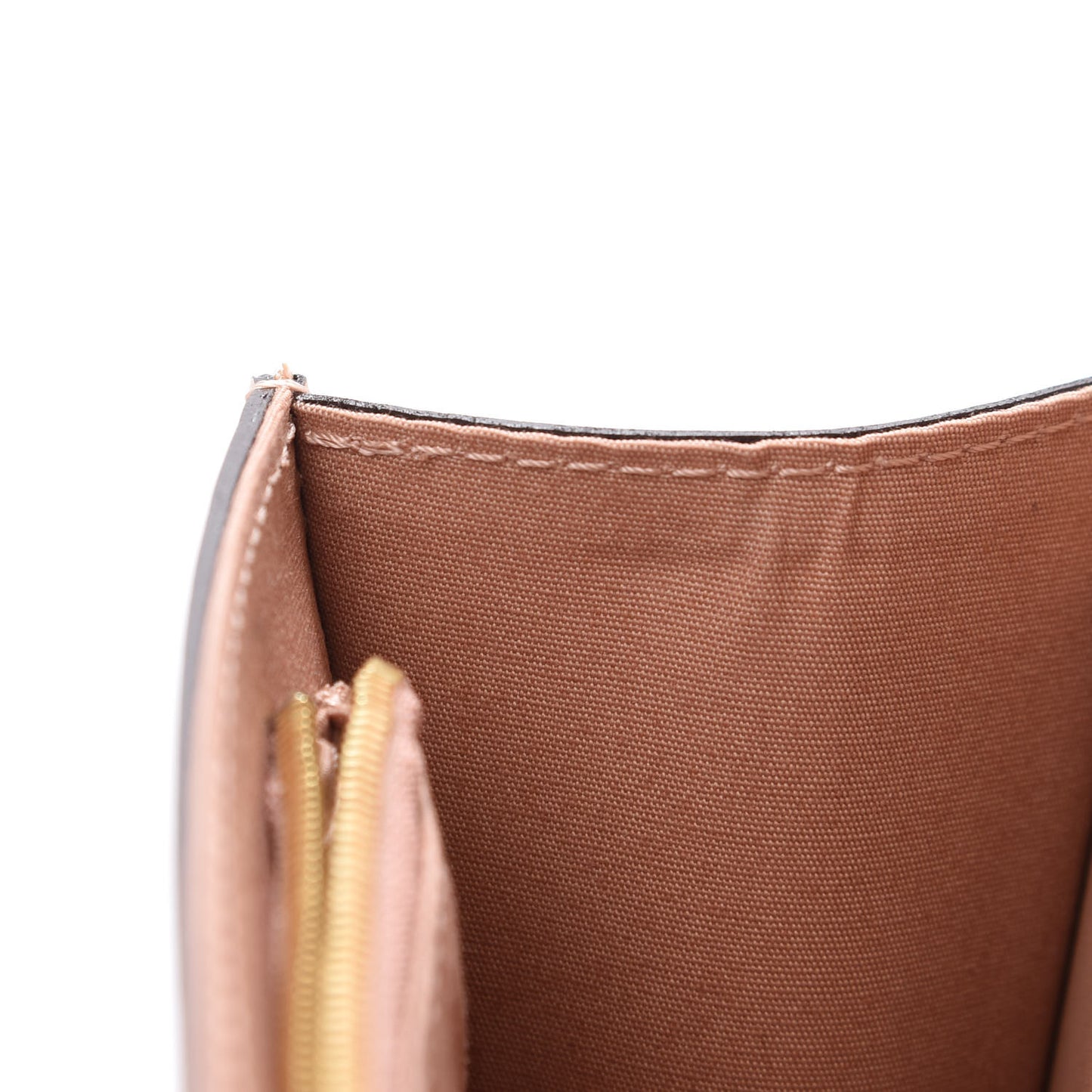 Patent Louise Clutch Nude
