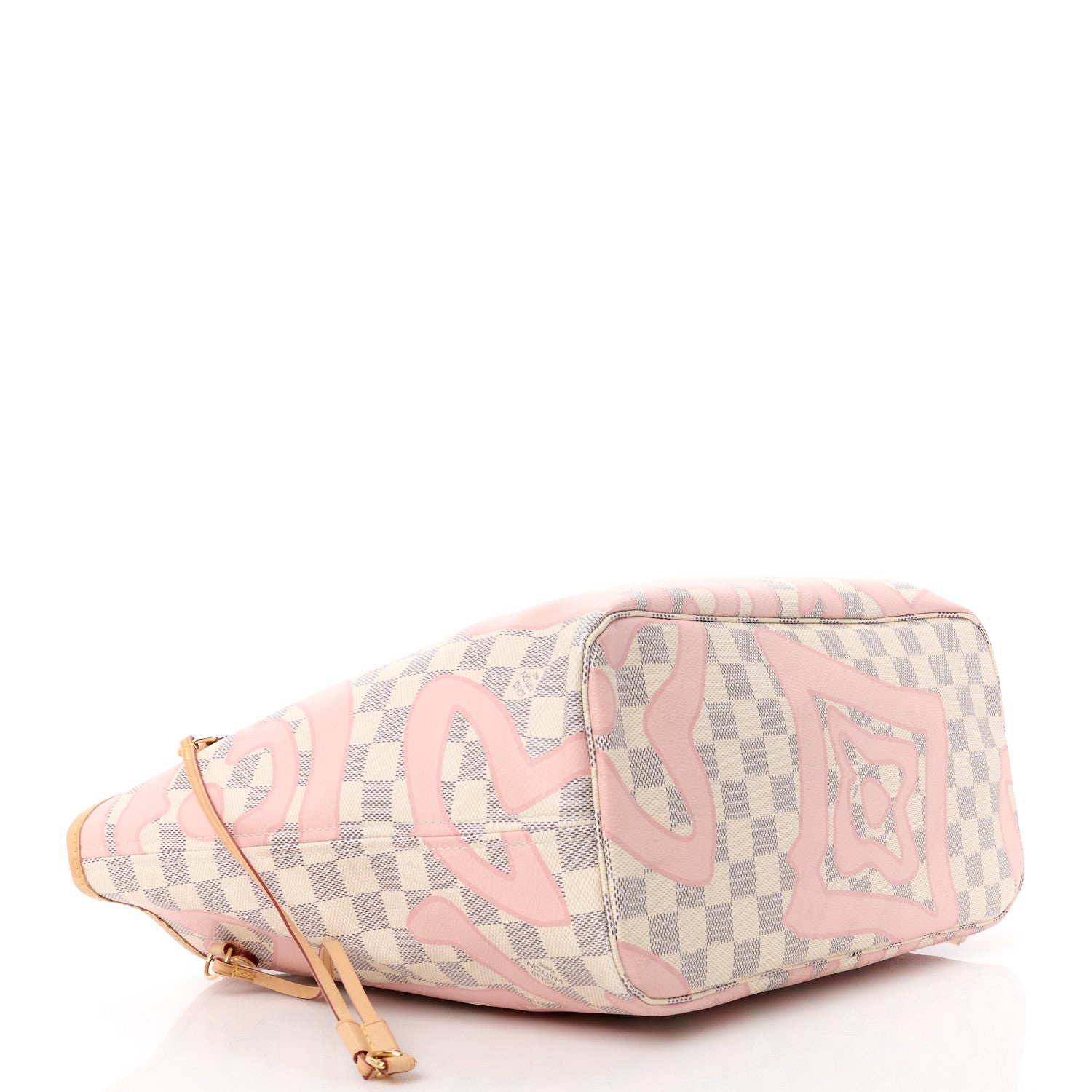 Louis Vuitton Damier Azur Tahitienne Neverfull MM 4 of 14