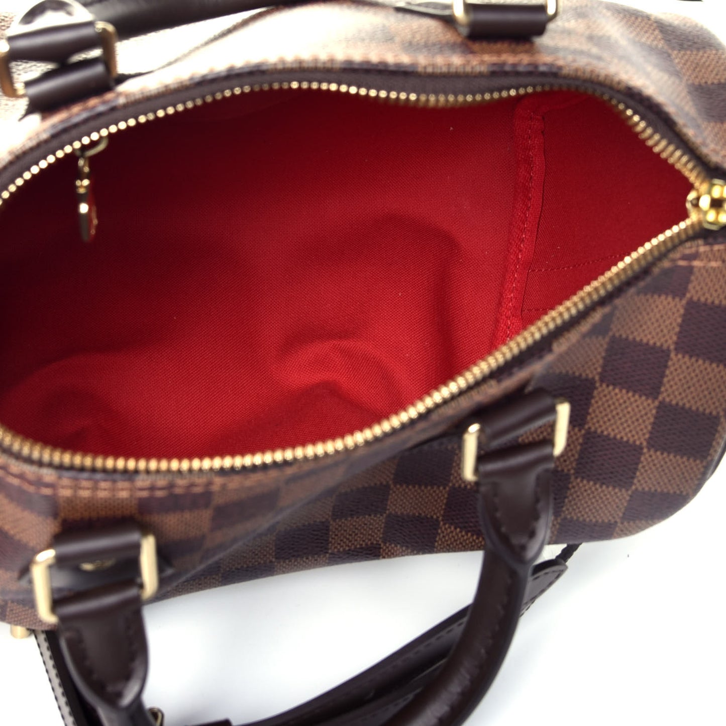 Damier Ebene Speedy Bandouliere 25