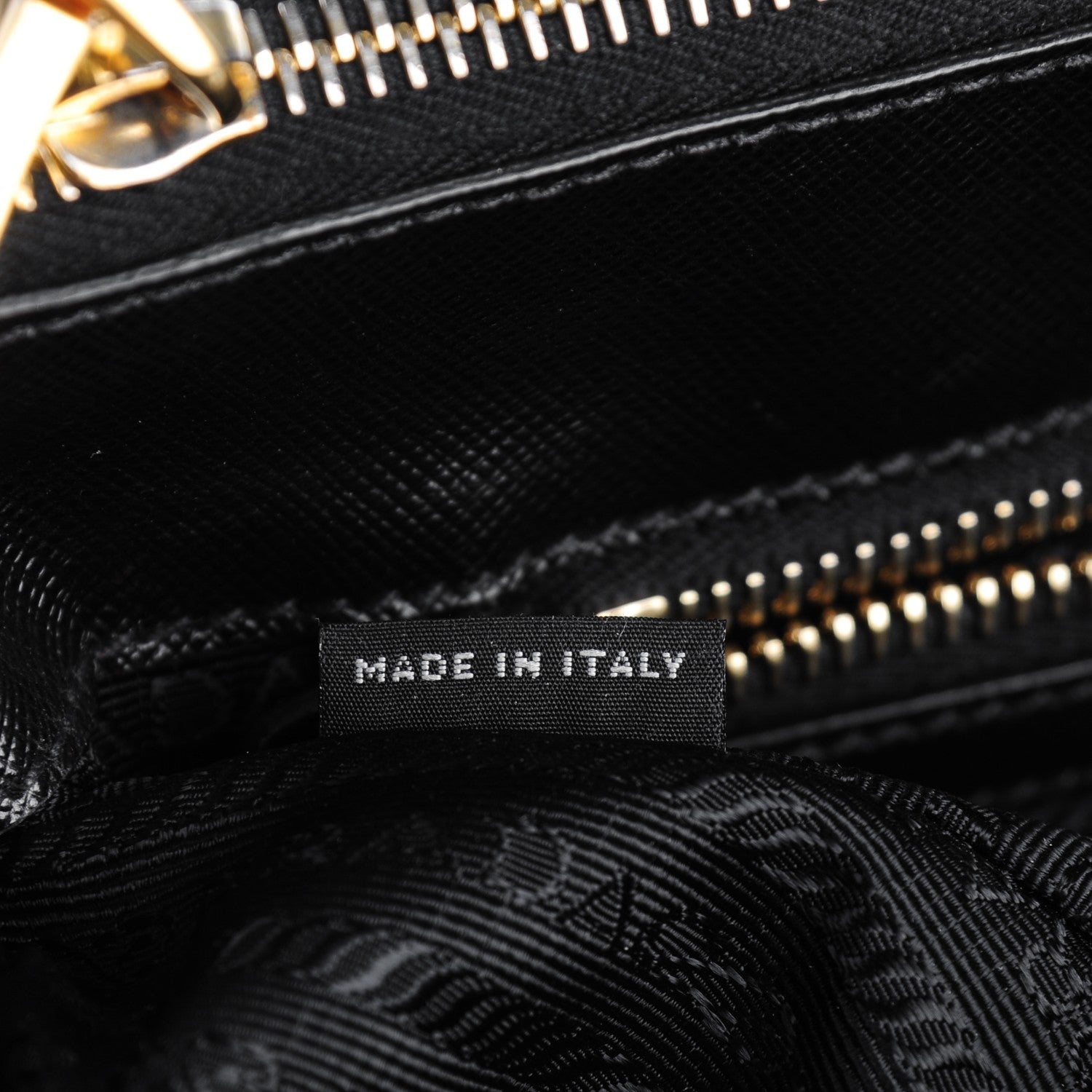 Prada Saffiano Small Galleria Double Zip Tote Black 7 of 7