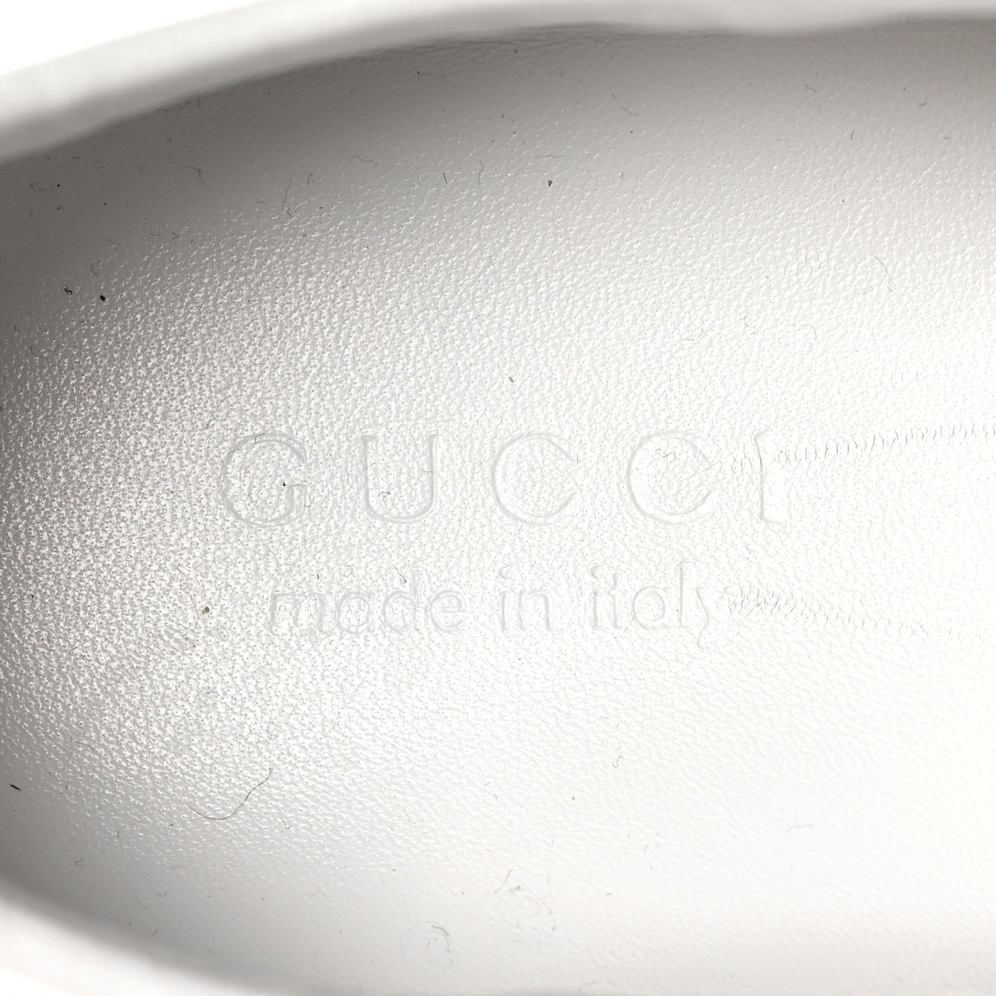 Calfskin Nylon Mens Low Top Sneaker 8.5 White