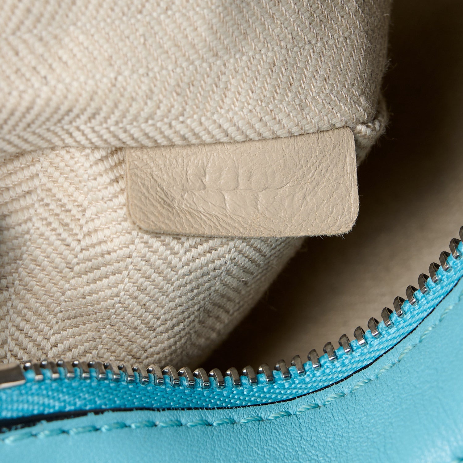 Loewe Calfskin Mini Puzzle Bag Cyan 7 of 13