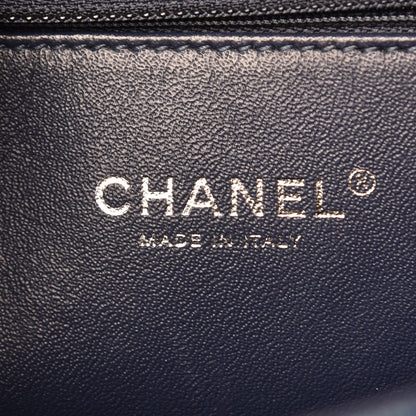 Chanel Tweed Denim New Medium Boy Flap Blue 6 of 13