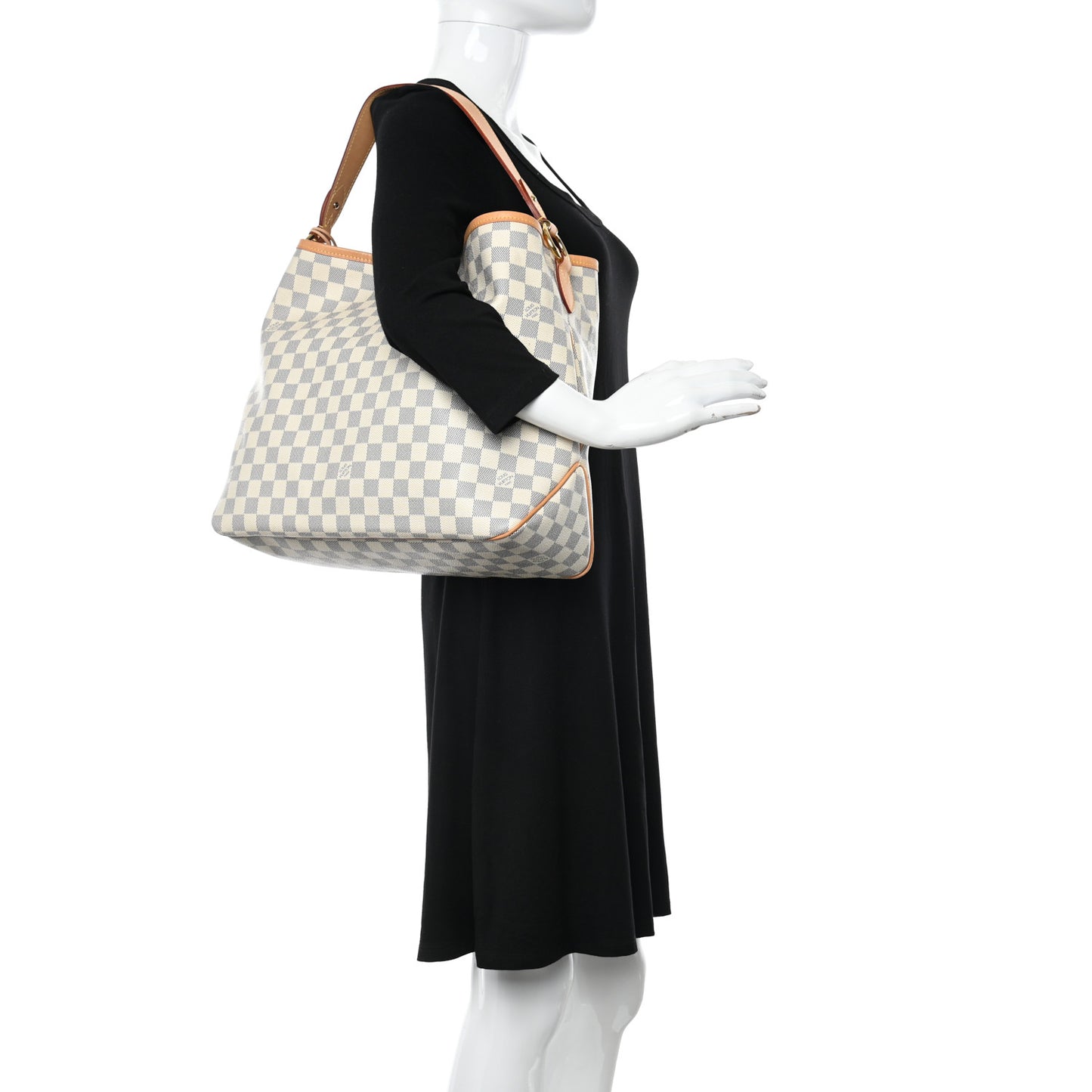 Damier Azur Delightful MM Pink