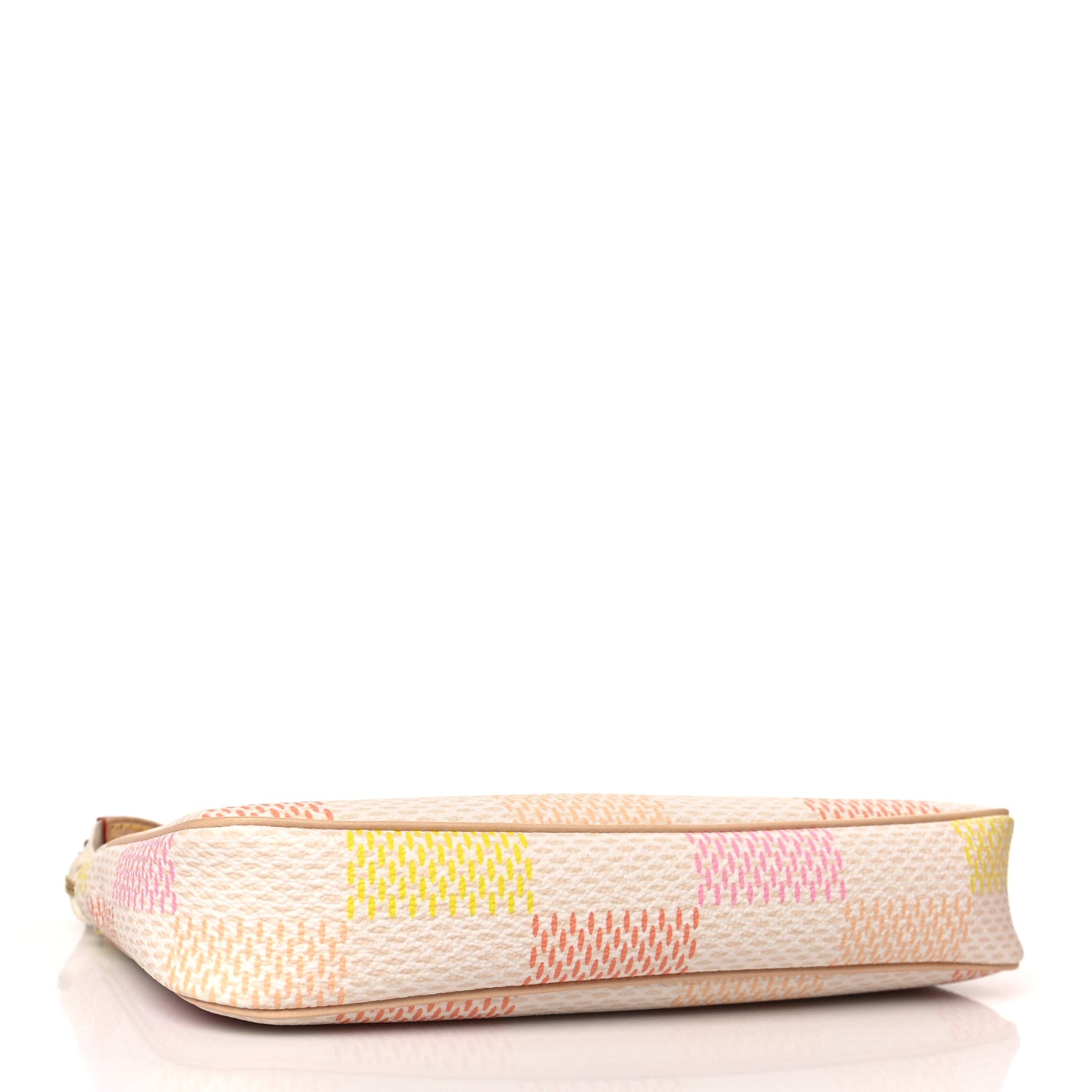 Louis Vuitton Damier Pochette Accessories NM Peach Pink 4 of 9
