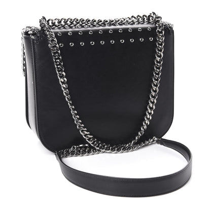 Stella McCartney Eco Alter Nappa Studded Falabella Embellished Box Shoulder Bag Black 3 of 10