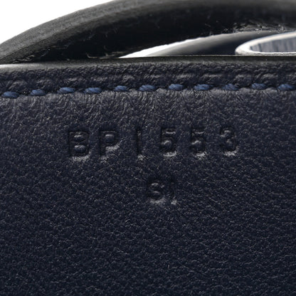 Hermes Evercolor Shiny Alligator Constance 18 Bleu Nuit 8 of 11
