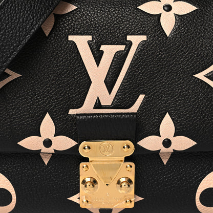 Louis Vuitton Empreinte Monogram Giant Madeleine BB Black Beige 7 of 9