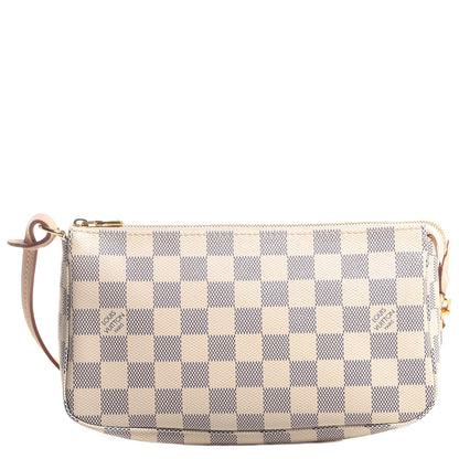 Louis Vuitton Damier Azur Pochette Accessories NM 1 of 7