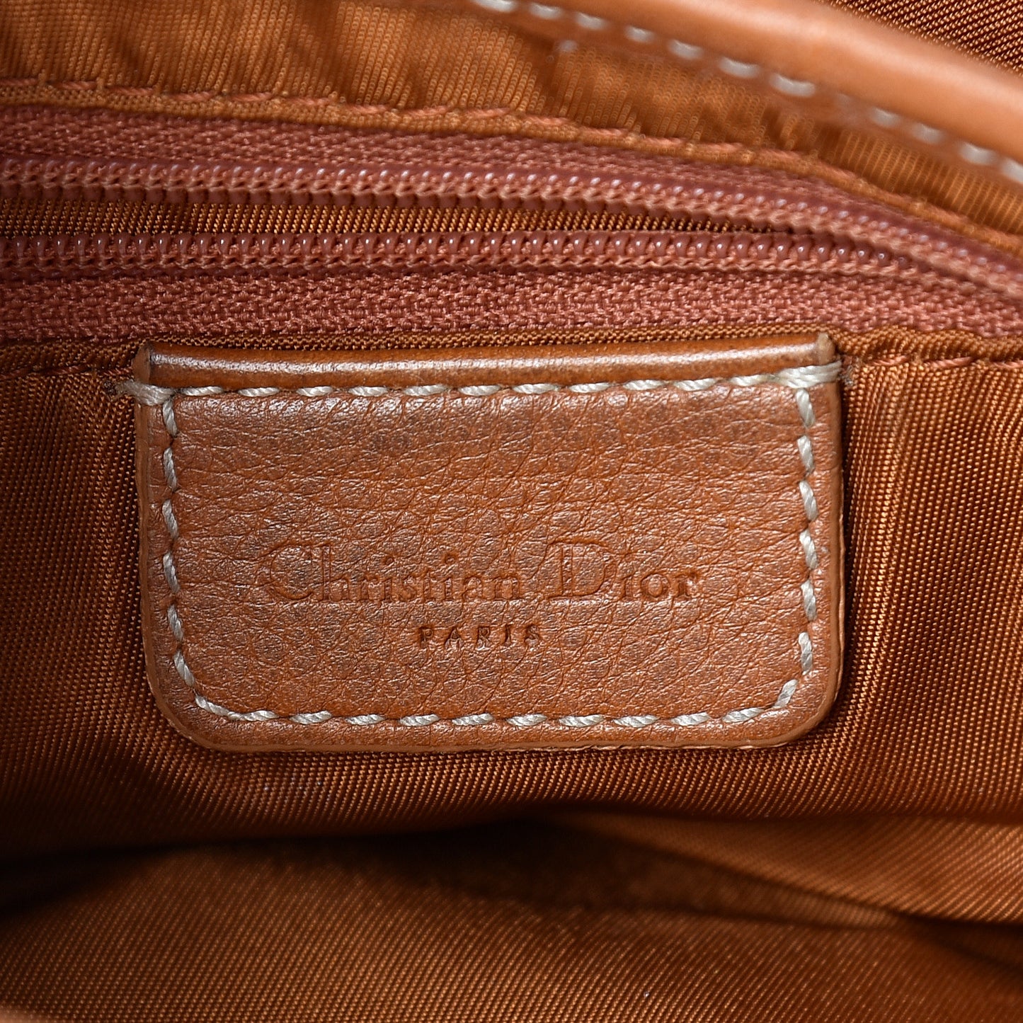 Calfskin Saddle Bag Tan