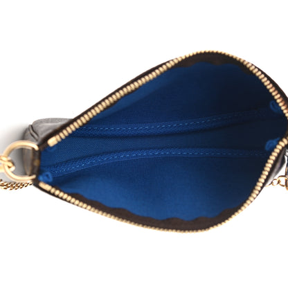 Louis Vuitton Monogram 2019 Christmas Animation Mini Venice Pochette Accessories Blue 5 of 8