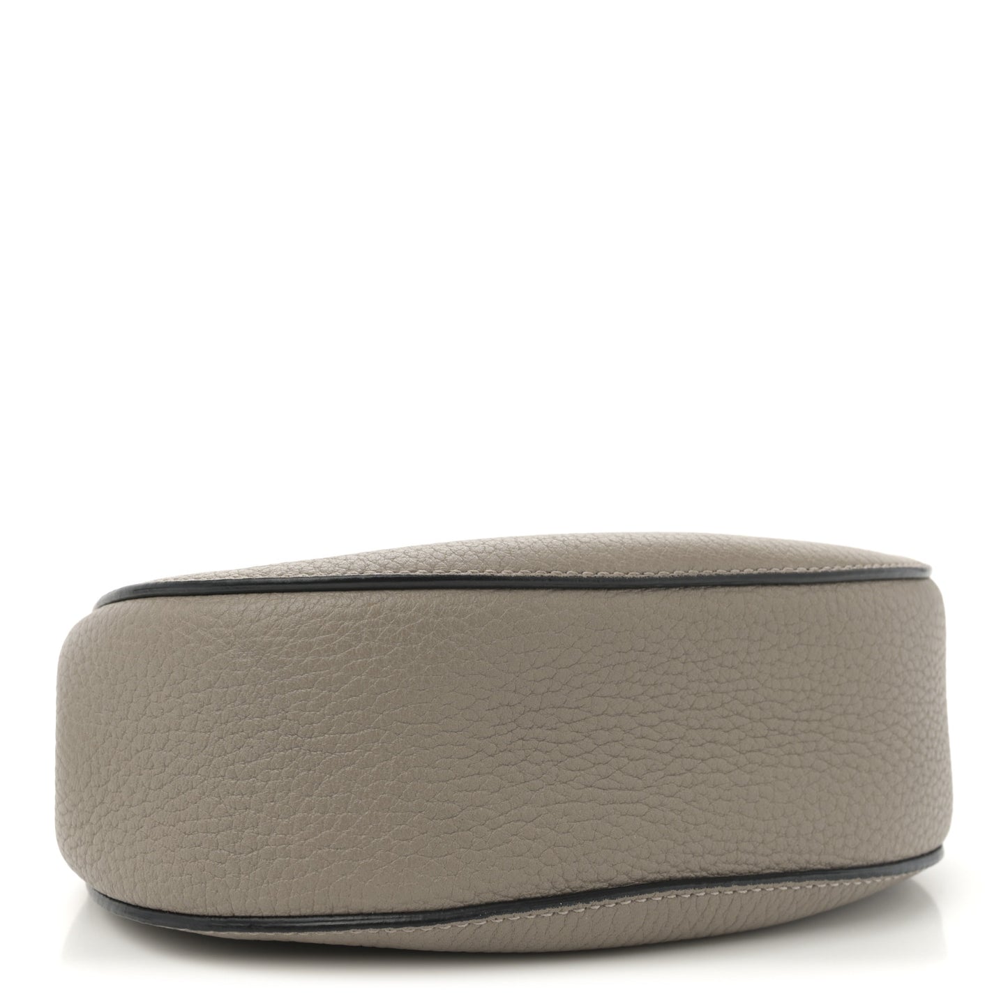 Grained Lambskin Mini Drew Shoulder Bag Motty Grey