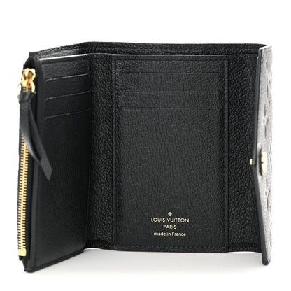 Louis Vuitton Empreinte Victorine Wallet Black 5 of 6