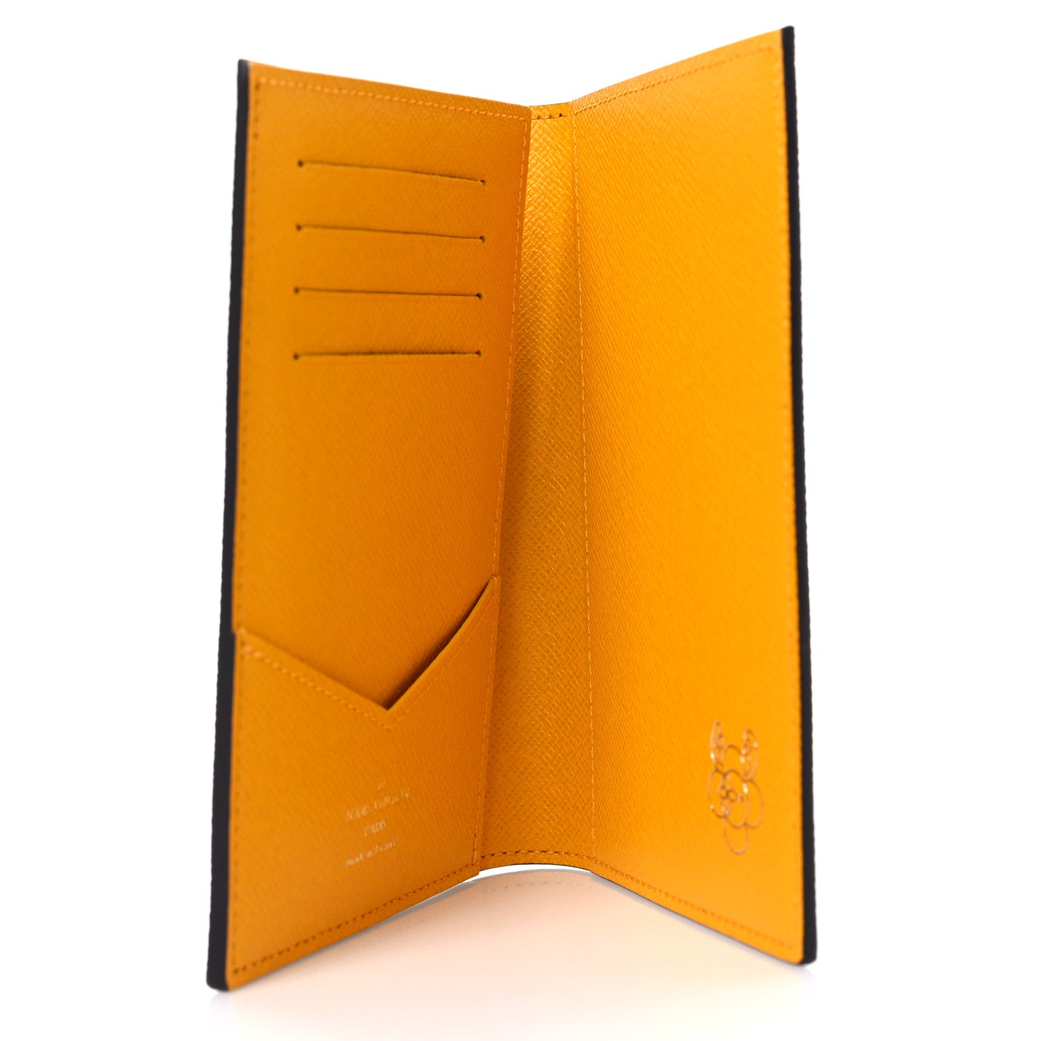 Louis Vuitton Monogram 2022 Christmas Animation New York Soho Passport Cover Yellow 5 of 8
