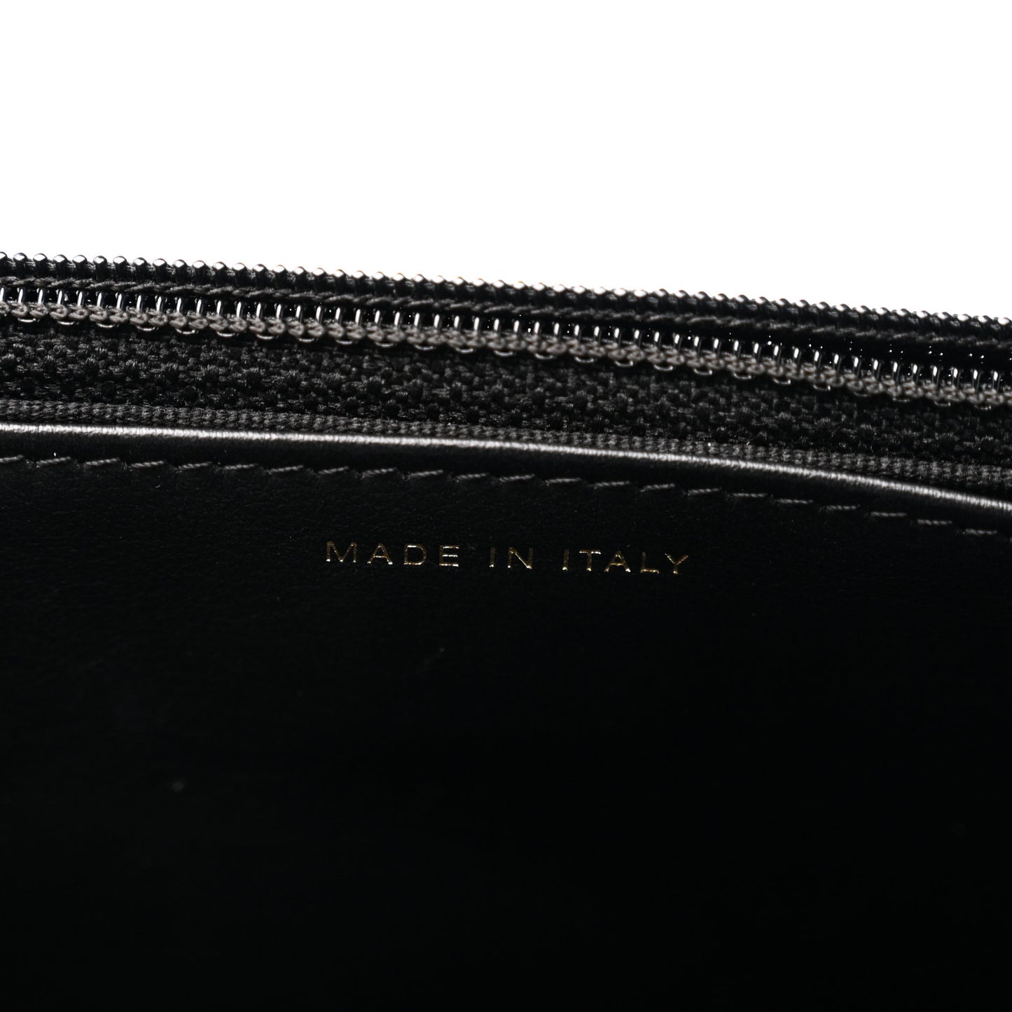 Shiny Crumpled Calfskin Quilted Chanel 19 Wallet On Chain WOC Black