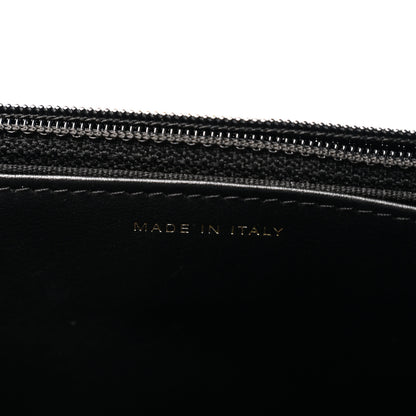 Chanel Shiny Crumpled Calfskin Quilted Chanel 19 Wallet On Chain WOC Black 7 of 13