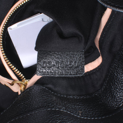 Chloe Calfskin Medium Paraty Tote Black 6 of 8