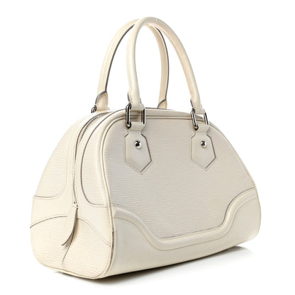 Louis Vuitton Epi Bowling Montaigne PM Ivory 2 of 5