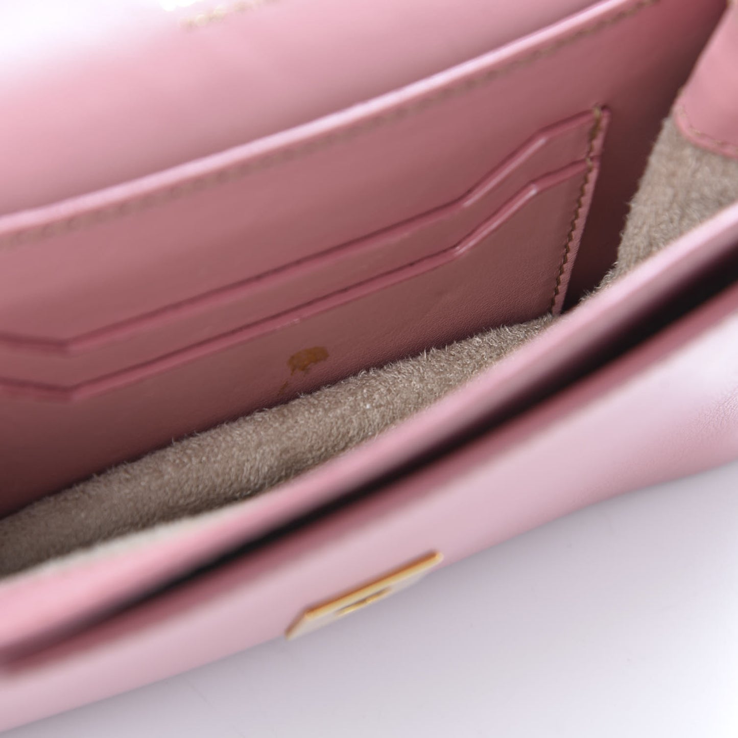 Calfskin Icon Disco Bag Wild Rose