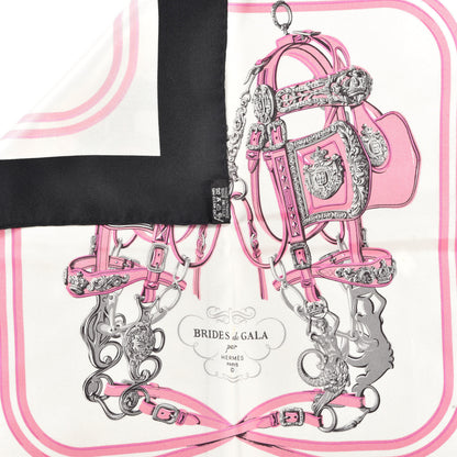Hermes Silk Brides de Gala Pocket Square 2 of 3