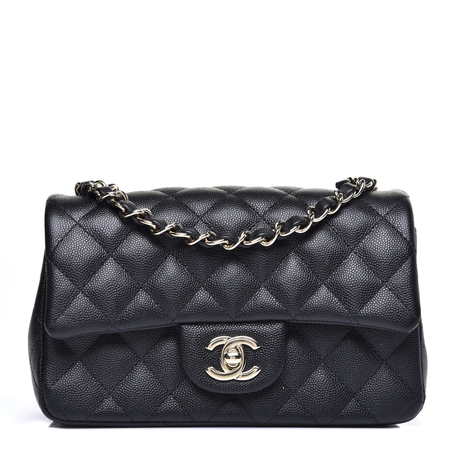 Chanel Caviar Quilted Mini Rectangular Flap Black 1 of 11