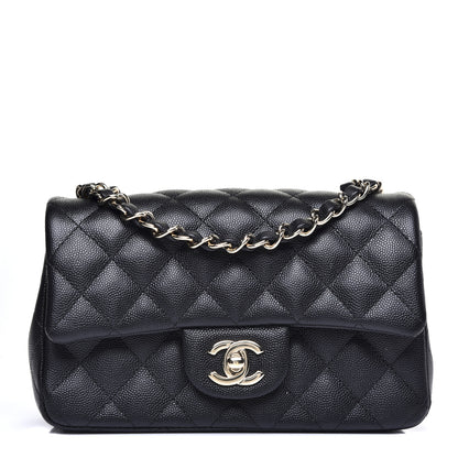 Chanel Caviar Quilted Mini Rectangular Flap Black 1 of 11