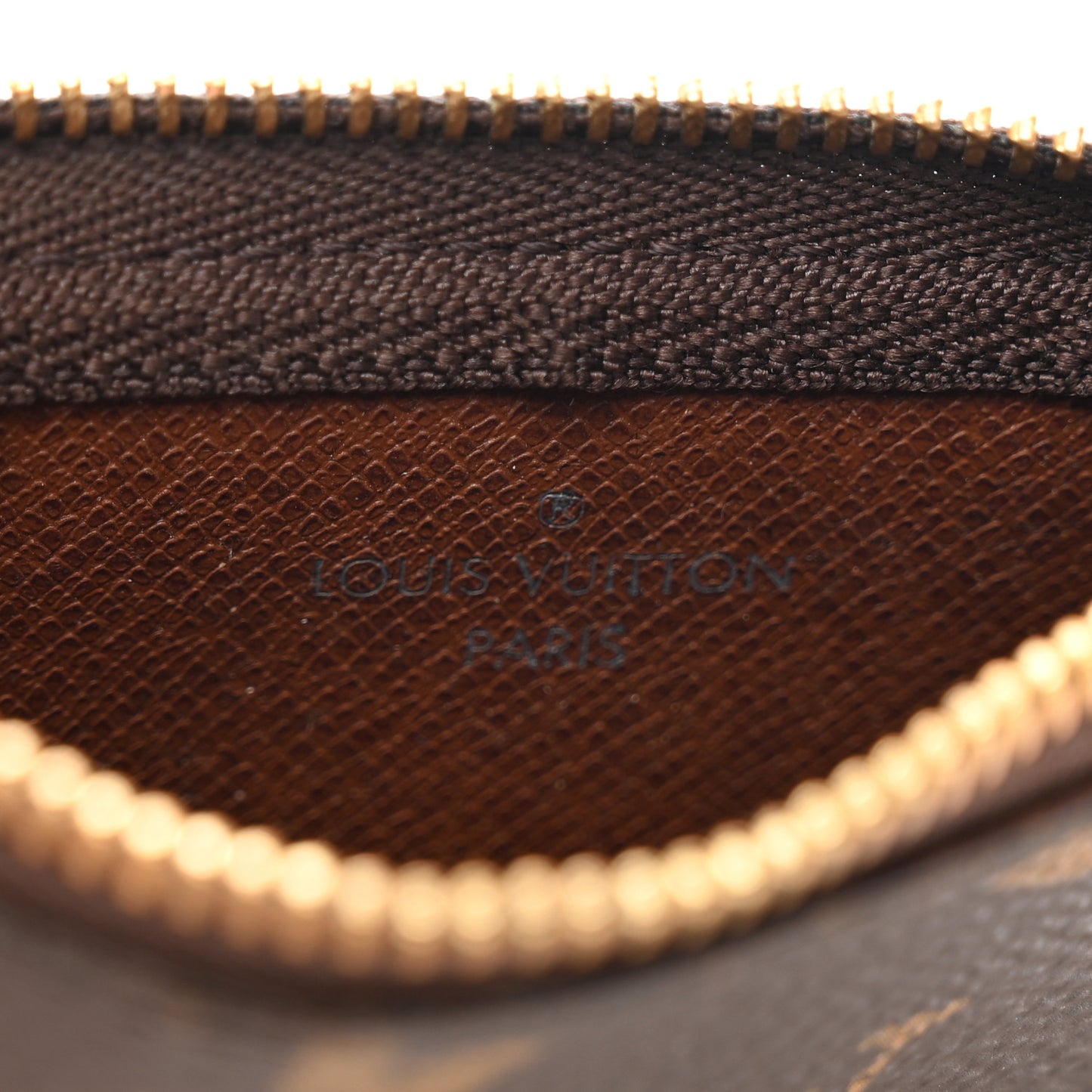 Monogram Key Pouch