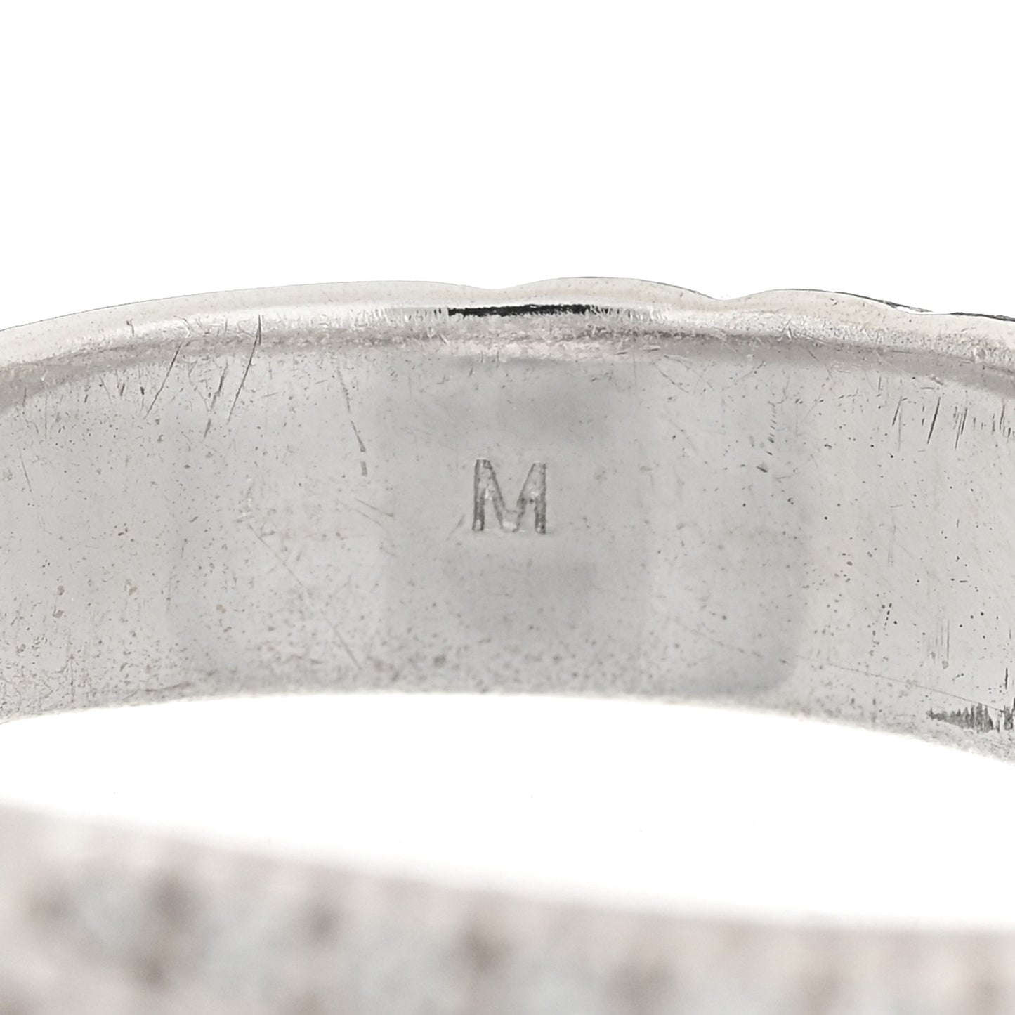 Sterling Silver Diamond 5mm Crossover Ring 52 6