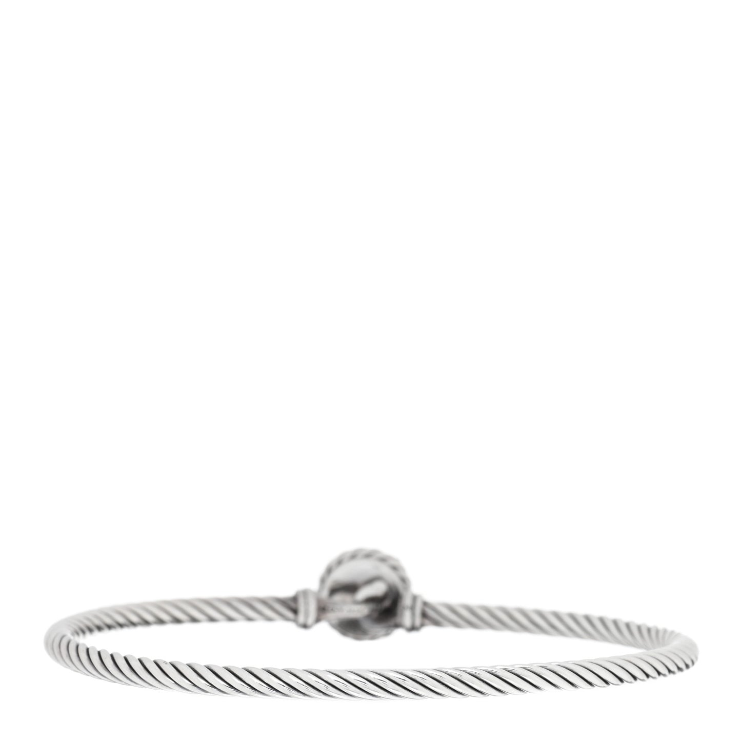 Sterling Silver Pearl 3mm Chatelaine Bracelet