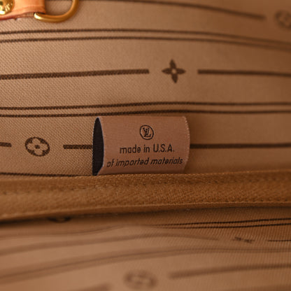 Louis Vuitton Monogram Neverfull MM 7 of 14