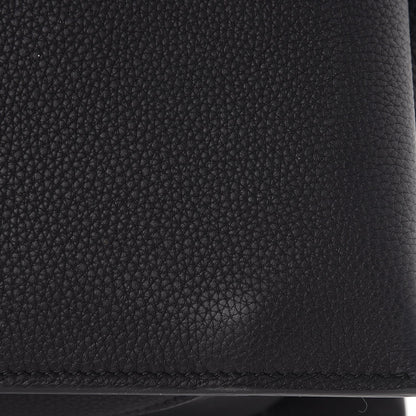 Celine Baby Grained Calfskin Medium Tri-Fold Bag Black 9 of 9