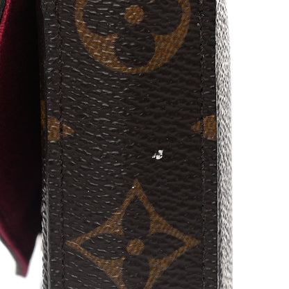 Louis Vuitton Monogram Pochette Felicie Chain Wallet Fuchsia 12 of 18