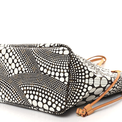 Louis Vuitton Monogram Kusama Waves Neverfull MM White 10 of 10