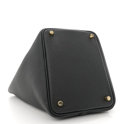 Hermes Taurillon Clemence Picotin Lock 18 PM Black 4 of 11