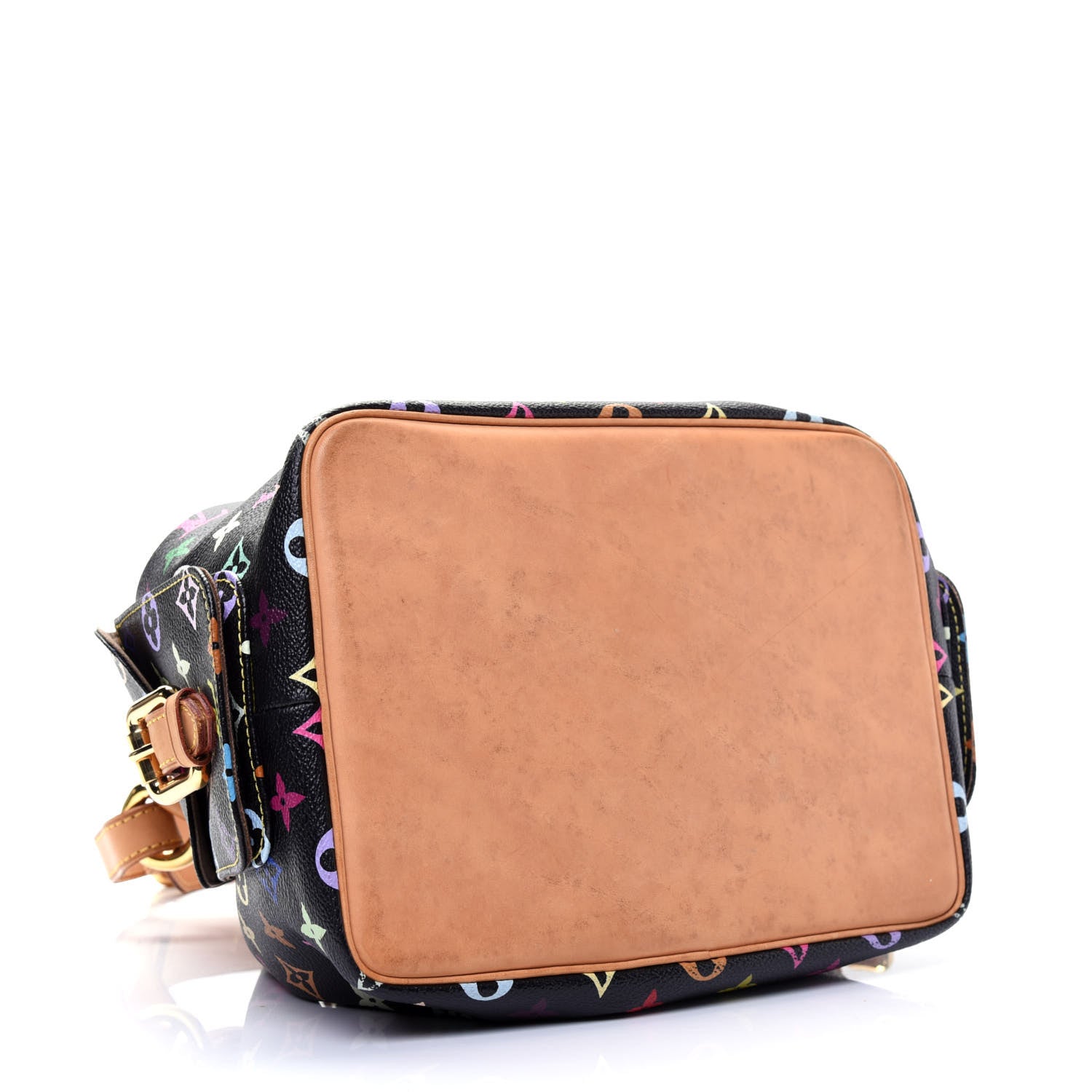 Louis Vuitton Monogram Multicolor Petit Noe Black 4 of 21