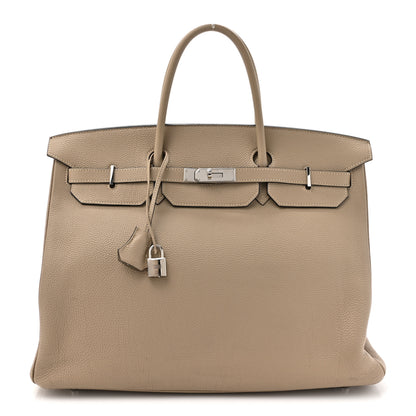 Hermes Togo Birkin 40 Gris Tourterelle 1 of 20