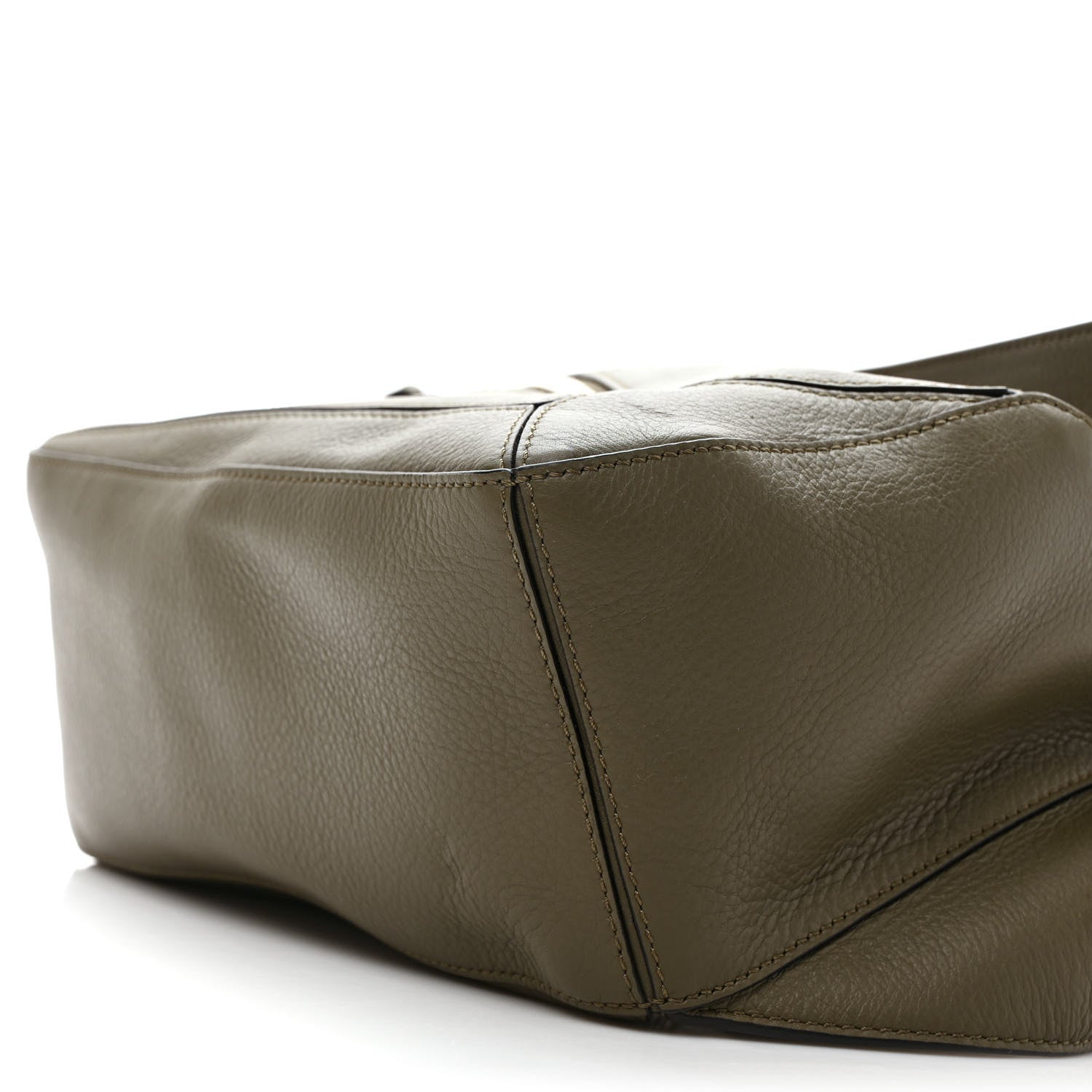 Loewe Calfskin Small Puzzle Bumbag Khaki Green 8 of 8