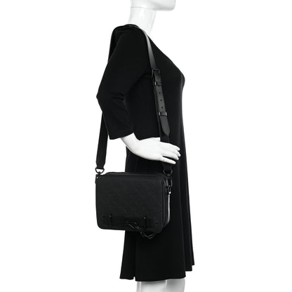 Louis Vuitton Taurillon Monogram Steamer Messenger Black 3 of 9