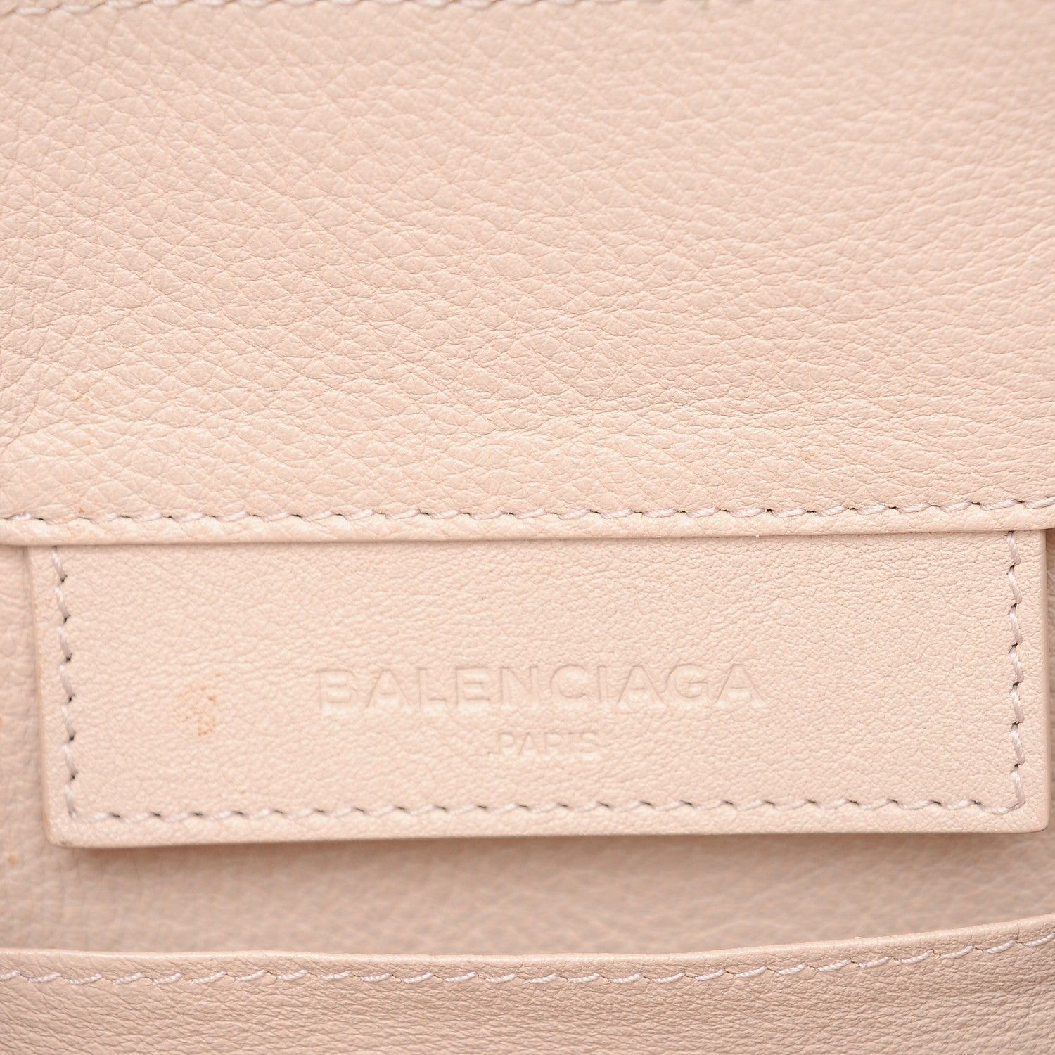 Balenciaga Grained Calfskin Gold Metallic Edge Hardware Papier Mini A4 Tote 7 of 10