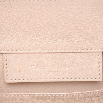 Balenciaga Grained Calfskin Gold Metallic Edge Hardware Papier Mini A4 Tote 7 of 10