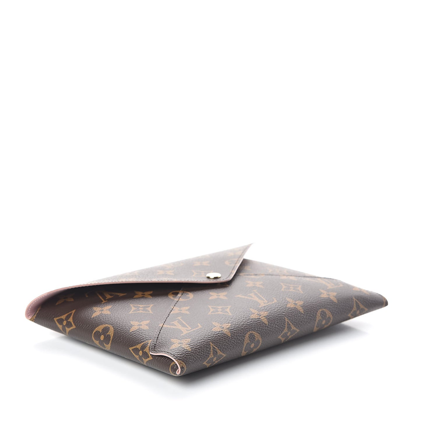 Monogram Large Kirigami Pochette Insert Rose Ballerine