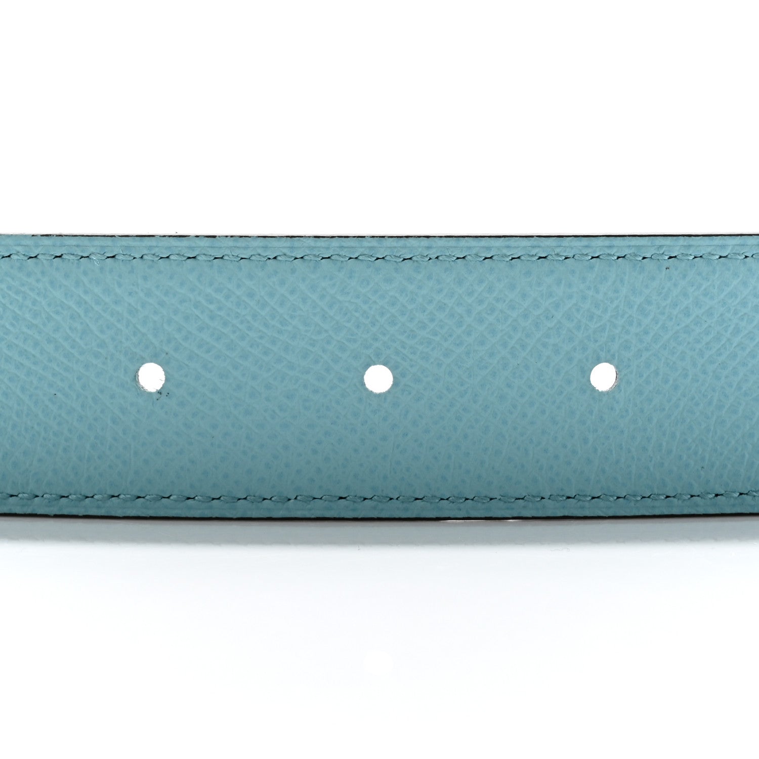 Hermes Epsom 32mm H Belt 90 36 Bleu Atoll Bleu Indigo 3 of 8