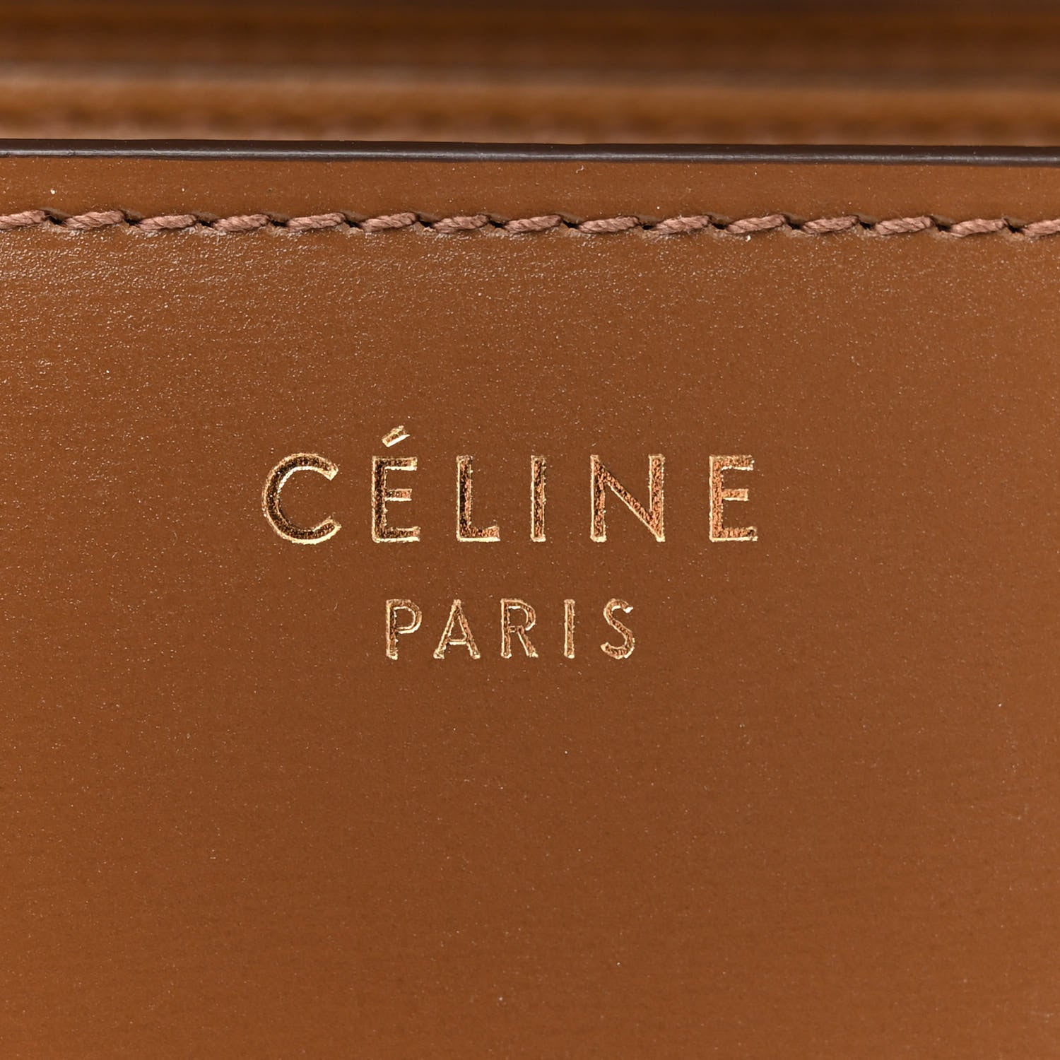 Celine Box Calfskin Medium Classic Box Flap Bag Camel 6 of 13