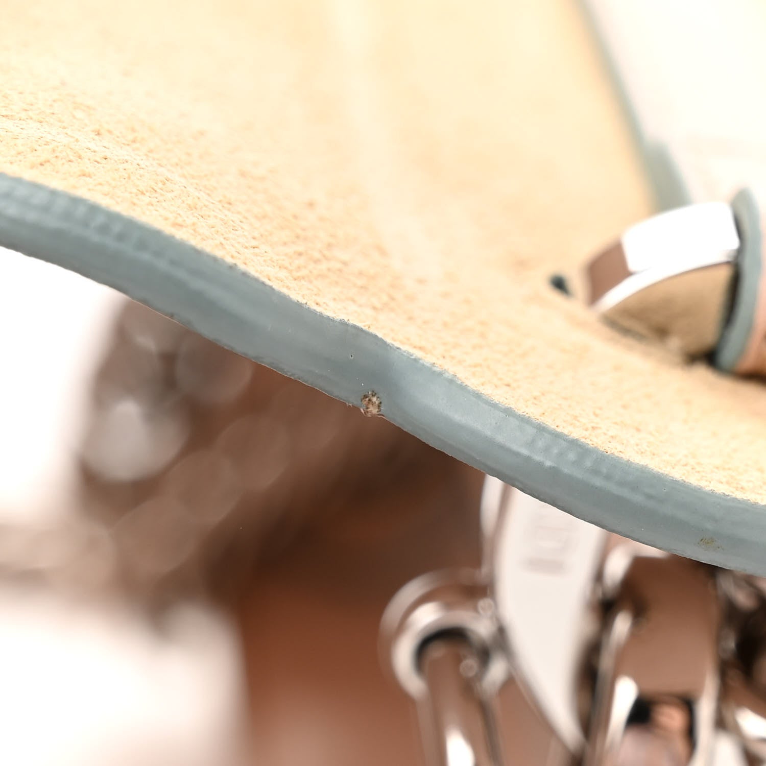 Fendi Vitello Liberty Scalloped Studded Kan I Shoulder Bag Plaster 12 of 16