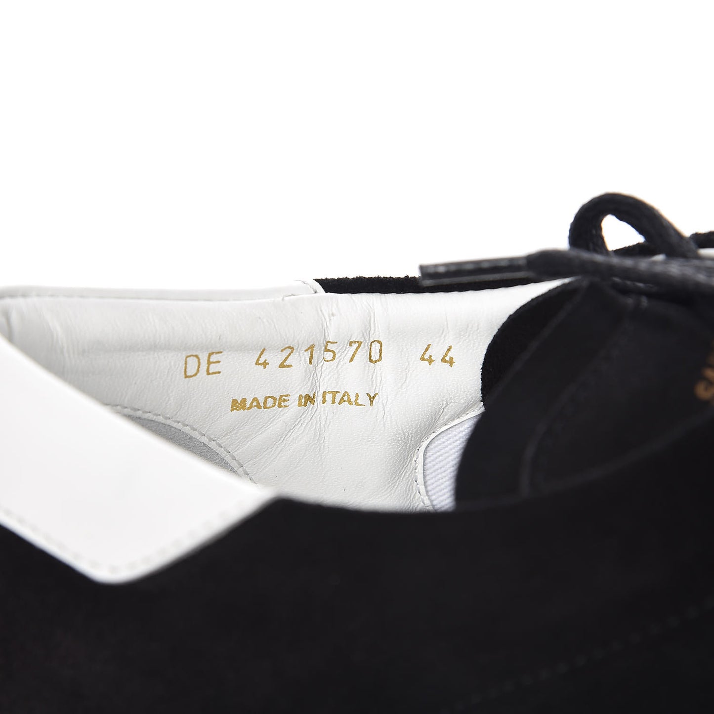 Suede Mens Court Classic Sneakers 44 Black